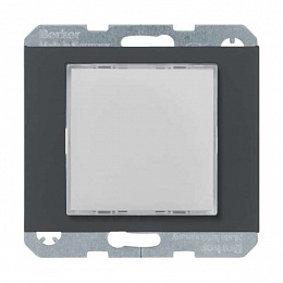 Светодиодный световой сигнал (антрацитовый) K.1 Berker. Вид 1