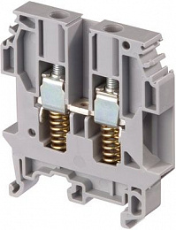 ENT  Клемма M6/8.RS.V0, винт. зажим подпружиненный, 6мм.кв., бежевая ABB. Вид 1
