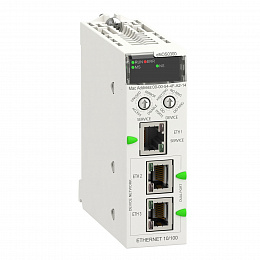 M580 встроенный коммутатор Schneider Electric. Вид 1