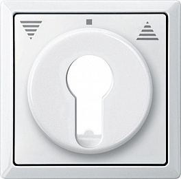 Центральная плата для мех.кноп. выкл. с ф/положения рольставней. пол (белый)ый Merten Schneider Electric. Вид 1