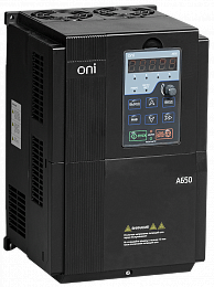 Преобразователь частоты A650 380В 3Ф 18,5kW 37А ONI. Вид 1