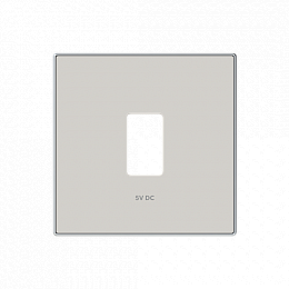 8585.2 DN Накладка для механизма USB зарядного устройства, SKY, Дюна ABB. Вид 1