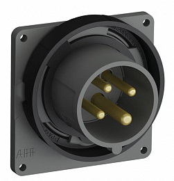 Вилка с прямым фланцем easy&safe 316ebu7w,16a,3p+e,ip67,7ч ABB. Вид 1