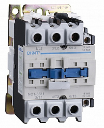 NC1-6511Z Контактор 3P 65А 24В DC 1НО+1НЗ CHINT. Вид 1