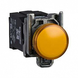 Сигнальная лампа, оранж., встр. светодиод, 400 в Schneider Electric. Вид 1