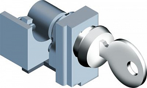 Блокировка выключателя в разомкнутом состоянии KLC T3 KEY LOCK RONIS OP. ABB. Вид 1