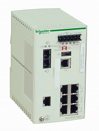 Коммутатор connexium (managed) 7tx/1fx-m Schneider Electric. Вид 1