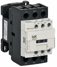КМИ-А-22512 Контактор 3-полюсный, 25А, 24В/АС3, 1НО+1НЗ IEK. Вид 1