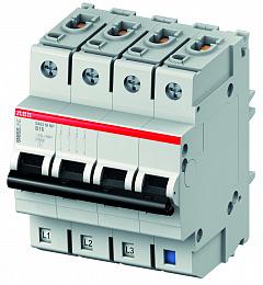 S403M-K1.6NP Выключатель автоматический 3-полюсный, 1.6A (хар-ка K) ABB. Вид 1