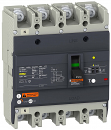 Авт. выкл. с диф.защ. 25 ка/415в 4п4т 175a Schneider Electric. Вид 1