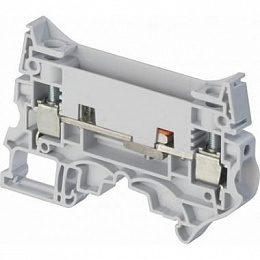 Клемма ZS10-ST-1 со скользящей перемычкой для цепей трансформатора напряжения, встроенные тестовые гнезда TYCO. Вид 1