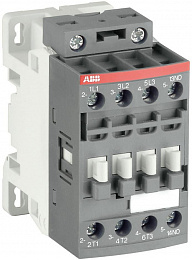 AF12-30-10-13 Контактор 3-х полюсный 12A с катушкой управления 100-250B AC/DC ABB. Вид 1