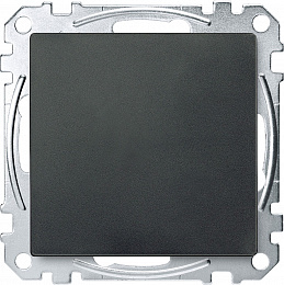 Sm, knx кнопочный выключатель 2/3/4 кнопки pushbutton pro, антрацит Schneider Electric. Вид 1