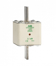 Предохранитель OFAF3aM400 400A тип аМ размер3, до 500В ABB. Вид 1
