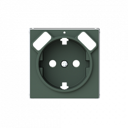 8588.3 CM Накладка для розетки SCHUKO с 2хUSB ЗУ, арт.8188.3, SKY, Комодоро ABB. Вид 1