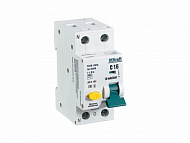 ДИФ-103 Дифф. автомат 1P+N, 16А, 10mA, тип AC, 6kA (хар-ка C) DEKraft