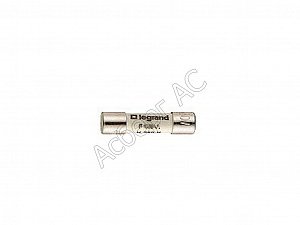 Предохранитель бытовой 5х20, 2А 400V AC Legrand. Вид 1