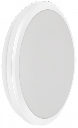 Светильник LED ДПБ 3001 12Вт IP54 4000K круг белый IEK. Вид 1