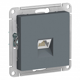 Розетка компьютерная RJ45, кат. 6A, механизм (грифель) Atlas Design Systeme Electric. Вид 1
