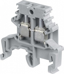 ENT  Клемма MS 4/6 винт., 4мм.кв. серая, уменьшенного габарита TYCO. Вид 1