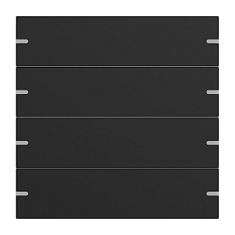 Клавиша 4-ная для сенсорного выключателя4 KNX Gira. Вид 1