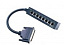 Разветвительная коробка для 8-портовых плат ISA, PCI, Universal PCI, 8xRS-232 с RJ45 разъемами MOXA. Вид 1.