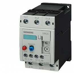 Тепловое реле S2, I уст.=22-32A, 1НО+1НЗ, для отдельной установки Siemens. Вид 1