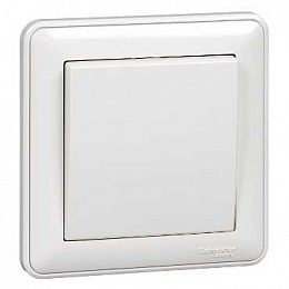 Переключатель1-клавишный перекрестный 10АХ (белый)(в сборе) Wessen 59 Schneider Electric. Вид 1