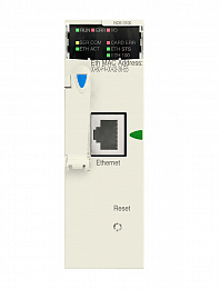 Модуль сети ethernet 10/100 rj45, h Schneider Electric. Вид 1