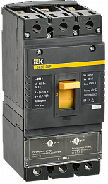 ВА88-35Р 3Р 160А Автомтаический выключатель 3-полюсный, 160А, 35кА подключение под шину ИЭК. Вид 1