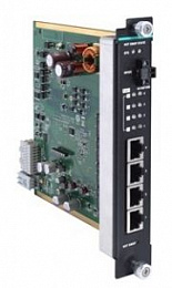 Интерфейсный модуль Gigabit Ethernet с 4х10/100/1000BaseT(X) Ethernet PoE+, разъем RJ-45, -10...+60С MOXA. Вид 1
