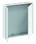 CA35 Шкаф навесной IP44, 800x800x160 пустой с дверью CA35 ABB. Вид 1.