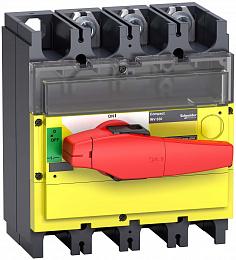 Выключатель-разъед. inv400 3п крас.-желт. Schneider Electric. Вид 1