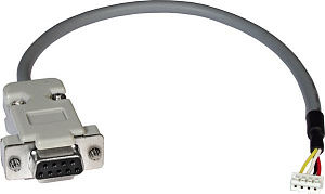Кабель 4-pin в 9-pin Female Female D-sub для CAN/Profibus ICP DAS. Вид 1