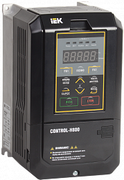 Преобразователь частоты CONTROL-H800 380В, 3 фазы 7,5-11 kW IEK. Вид 1