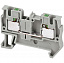 Клемник втыч.проходной, 2тчк, 4мм² (серый) Schneider Electric. Вид 1.