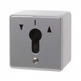 Жалюзийная замочная кнопка для профильных полуцилиндров, о/у, IP44 Berker. Вид 1