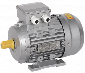 Эл. двиг. 3 фазы, АИС 90LB2 380В 3кВт 3000 об/мин 1081 DRIVE IEK. Вид 1