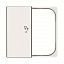 SRD-2-L-85BL SRD-2-L-85BL Клавиша двойная левая free@home,SKY,светорегулятор,белая ABB. Вид 1.