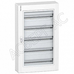 Щит навесной 1ряд/5реек на 120 модулей 900х550х168 IP40 (в сборе) Schneider Electric. Вид 1