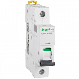 iC65N 1P 63А Автоматический выключатель 1-полюсный, 63А, 6кА (хар-ка C) Schneider Electric. Вид 1