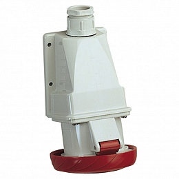Розетка настенная pk винт. 32a IP67 380v 3pnt Schneider Electric. Вид 1