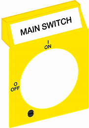 OPY3 Шильдик ABB. Вид 1