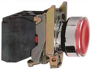 Кнопка 22мм 48-120в с возв. с подсв. xb4bw34g5 Schneider Electric. Вид 1