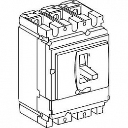 430619 NSX160NA Выключатель-разъеденитель 160А 2P Schneider Electric. Вид 1