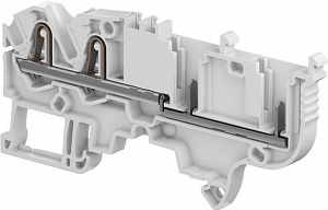Клемма втыч. ZDK2.5-22, 2,5 мм2, 2 заж. + 2 раз. TYCO. Вид 1