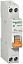 АД63 Дифф. автомат 1P+N 6A 30mA, тип АС, 4.5kA (хар-ка C) Домовой Schneider Electric. Вид 1.