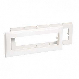 Рамка с суппортом в короб ПВХ 101х50мм, 4Х45, OL45 Schneider Electric. Вид 1