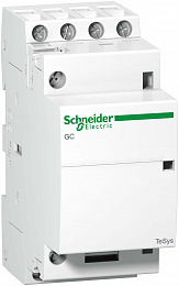 Модульный контактор 4полюса (4но).25а. цепь управления 48в 50гц Schneider Electric. Вид 1