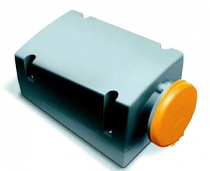 316RL5 Розетка для монтажа на поверхность с подключением шлейфа , 16A, 3P+E, IP44, 5ч ABB. Вид 1